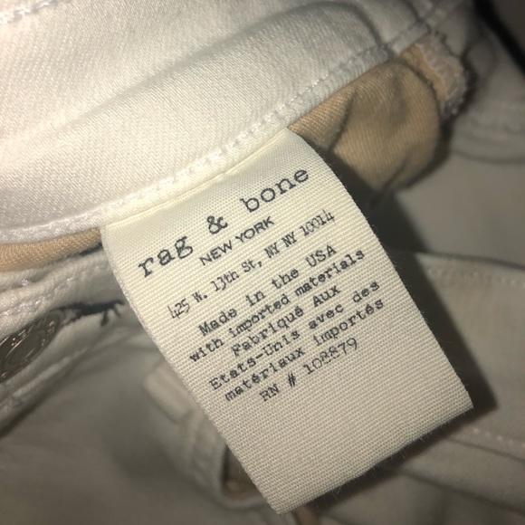 White Rag & Bone jeans - Picture 4 of 7